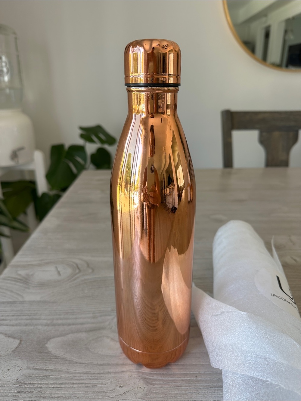 Uncommon James Insulated Copper Stainless Steel Water Bottle - Rose gold - gorg! - Picture 2 of 4